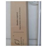 Jiangpin Double Layered Zebra Roller Blind 38x72 Cream - Retail: $45