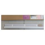 31x72 Cordless White Vinyl Mini Blind - Retail: $15