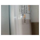 34x75 inch Pursilux Pull-Down Roller Blind  - Retail: $85