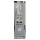 Persiflex Cordless Baltic Roller Blind - White 33x72 - Retail: $45