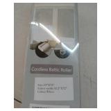 Persiflex Cordless Baltic Roller Blind - White 33x72 - Retail: $45