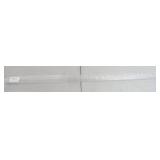 Shower Door Bottem Seal Water Barrier 39\"W - Retail: $5
