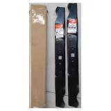40MmB Lawn Mower Replacement Blades Set - Retail: $25