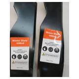 40MmB Lawn Mower Replacement Blades Set - Retail: $25
