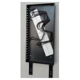 Black Metal Storage Rack - Retail: $29