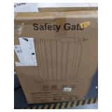 White Auto-Close Safety Gate for Doorways *Bent at Top (see photos)  - Retail: $25