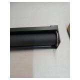 Blackout Roller Blind. Black 24\"W - Retail: $75