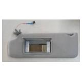 Gray Car Sun Visor with Mirror - Retail: $35