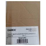 Carex Toilet Seat Elevator for Elongated Toilets - Retail: $35