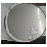 38-inch Silver Firepit Cover - Retail: $45