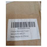 7-Zone Memory Foam Mattress Topper by Muxhomo - Retail: $39