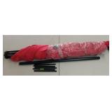 Large Pop-Up Patio Umbrella with Poles - Retail: $89