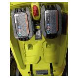 ONE+ HP 18V Brushless 20 in. Cordless Battery Walk Behind Self-Propelled Lawn Mower w/ (2) 6.0 Ah Batteries and Chargers - Retail: $459
