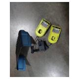 ONE+ HP 18V Brushless 20 in. Cordless Battery Walk Behind Self-Propelled Lawn Mower w/ (2) 6.0 Ah Batteries and Chargers - Retail: $459