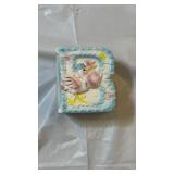 Vintage Porcelain Baby Trinket Box – Hand-Painted Nursery Keepsake - Retail: $18