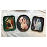 Vintage Coca-Cola Serving Trays Collection - Retail: $75