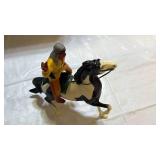 Vintage Hartland Horse & Rider Figurine – Western Action Figure Collectible - Retail: $15