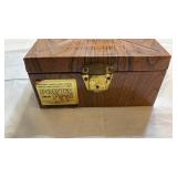 Vintage Poppta Check File Storage Box - Retail: $35