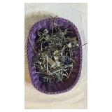 Assorted Metal Pegboard Display Hooks  - Retail: $15