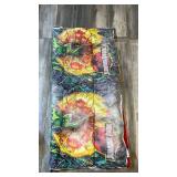 Vintage Jurassic Park Sleeping Bag – 1990s Universal Studios Sunflower Design – Dinosaur Collector’s Bedding - Retail: $15
