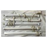 Lot of 5 Fluorescent Under Cabinet Light Fixtures - Retail: $35