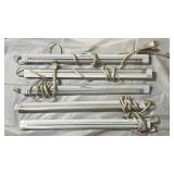 Lot of 5 Fluorescent Under Cabinet Light Fixtures - Retail: $35