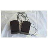 Compact Black Desktop Computer Speakers - Retail: $15