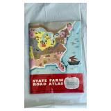 Vintage State Farm Road Atlas - United States, Mexico & Canada - Retail: $35