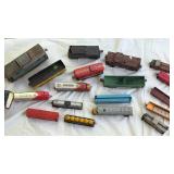 Vintage Model Train Collection - Mixed Lot of Cars and Locomotives - Retail: $250