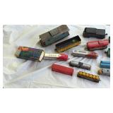 Vintage Model Train Collection - Mixed Lot of Cars and Locomotives - Retail: $250