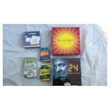 Mixed Educational Games and DVD Board Game Bundle - Retail: $25