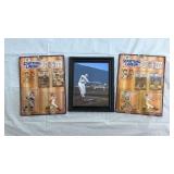 MLB Starting Lineup Baseball Greats Collectible Figure Sets with Framed Photo of 1940s Ted Williams (Red Sox) - Retail: $45