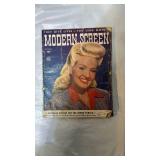 1940s Modern Screen Magazine - WWII Armed Forces Edition - Retail: $45