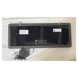 LED OPEN Sign with Power Adapter - Retail: $45