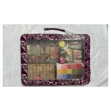 Vintage Style Rubber Stamp and Ink Pad Set - Retail: $25