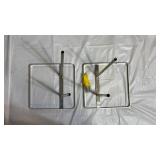 Square Metal Burner Frame Components - Retail: $45