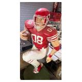 Vintage Kansas City Chiefs Football Player Statue - Retail: $2,500