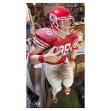 Vintage Kansas City Chiefs Football Player Statue - Retail: $2,500