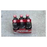 Vintage Coca-Cola 6-Pack Glass Bottles in Original Carrier - Retail: $25