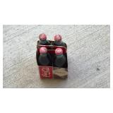 Vintage Coca-Cola 4-Pack Carrier with Glass Bottles - Retail: $25