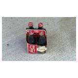 Vintage Coca-Cola 4-Pack Carrier with Glass Bottles - Retail: $25