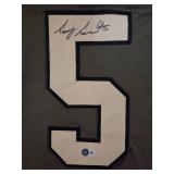 Signed Tommy Townsend Salute To Service #5 Kansas City Chiefs Jersey with Beckett Authentication