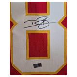 Signed Dwayne Bowe #82 Kansas City Chiefs Custom Jersey with Beckett Authentication
