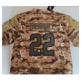 Signed Juan Thornhill Salute to Service #22 Kansas City Chiefs Custom Jersey with James Spence Authentication