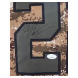 Signed Juan Thornhill Salute to Service #22 Kansas City Chiefs Custom Jersey with James Spence Authentication