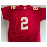 Signed Ronald Jones #2 Kansas City Chiefs Custom Jersey with Beckett Authentication