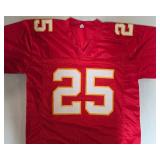 Signed Clyde Edwards-Helaire #25 Kansas City Chiefs Custom Jersey with Beckett Authentication