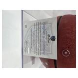 Signed Udoka Azubuike Wilson NBA Basketball with Authentication and Acrylic Basketball Case