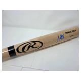 Signed Full Sized MJ Melendez Baseball Bat with James Spence Authentication