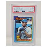 Professionally Graded Near Mint - Mint PSA 8 1990 Topps Ken Griffey Jr Rookie Cup Baseball Card